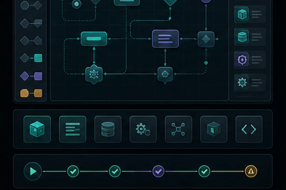 Structure a maintainable no-code automation