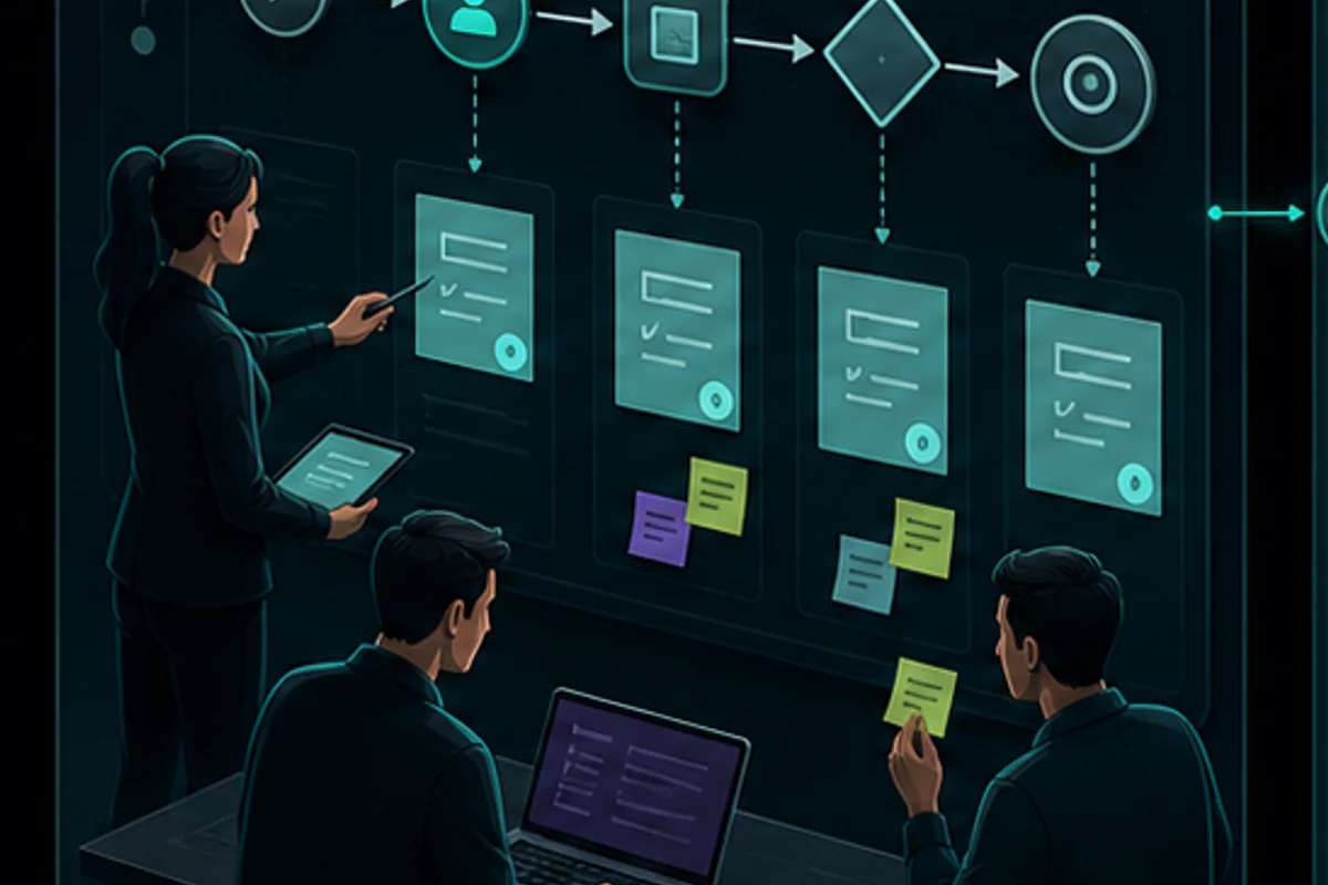 Map a manual process before you automate it